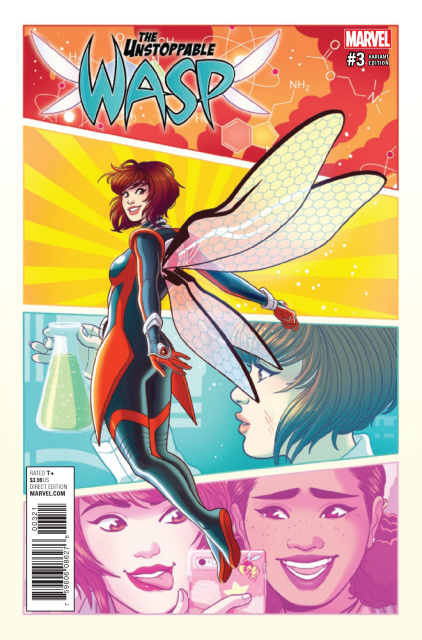 The Unstoppable Wasp #3 (Ganucheau Cover)