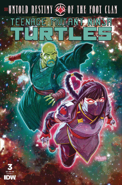 Teenage Mutant Ninja Turtles: The Untold Destiny of the Foot Clan #3 (Santolouco Cover)