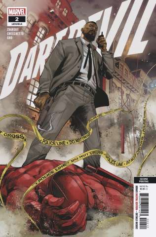 Daredevil #2 (Checchetto 2nd Printing)
