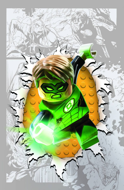 Green Lantern #36 (Lego Cover)