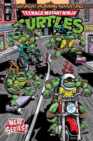 Teenage Mutant Ninja Turtles: Saturday Morning Adventures, Continued #2 (10 Copy Lawson Cover)