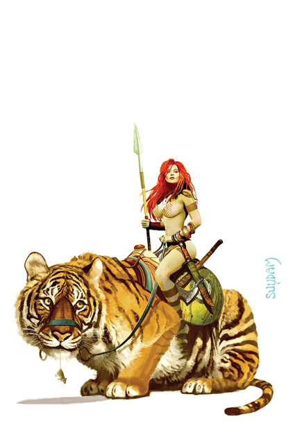 Red Sonja: The Price of Blood #3 (Suydam Virgin Cover)