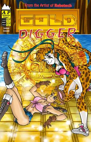 Gold Digger #300 (Ben Dunn Cover)