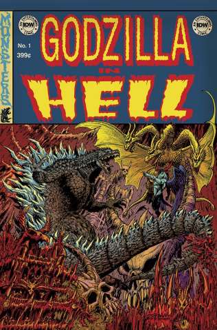 Godzilla in Hell #1 (EC Subscription Cover)