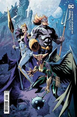 Justice League #64 (Jason Howard Card Stock Cover)
