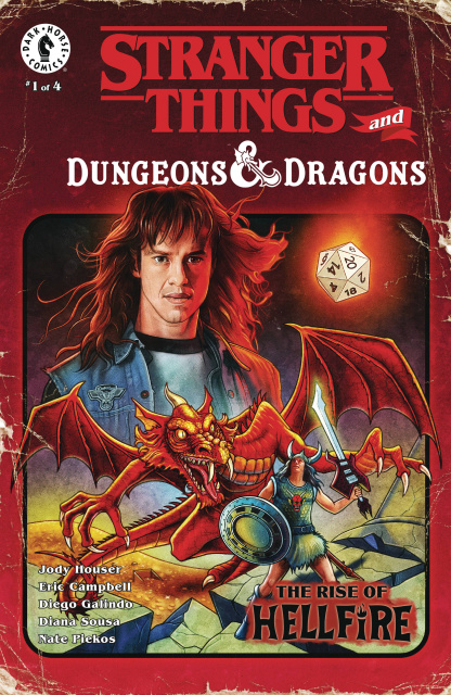 Stranger Things and Dungeons & Dragons: The Rise of Hellfire #1 (Lambert Cover)