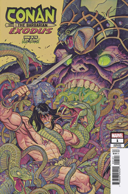 Conan the Barbarian: Exodus #1 (Bradshaw Cover)