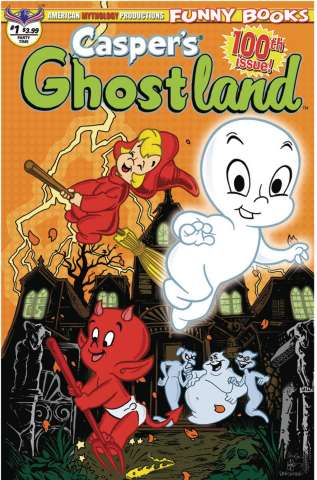 Casper's Ghostland #100 (100th Issue Anniversary Party Time Cover)