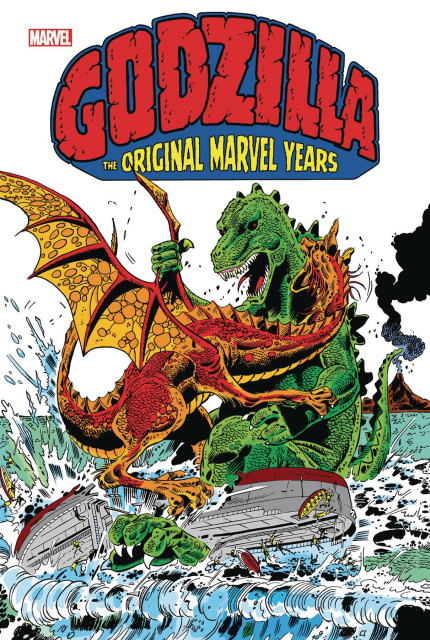 Godzilla: The Original Marvel Years (Omnibus War Giants Cover)