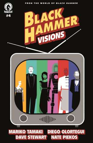 Black Hammer: Visions #4 (Martin Cover)