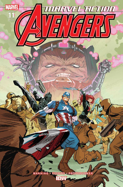 Marvel Action: Avengers #11 (10 Copy Vendrell Cover)