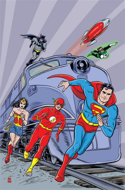 Superman: The Space Age #2 (Michael Allred Cover)