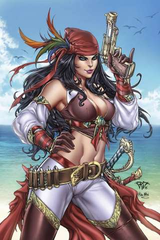 Grimm Fairy Tales: Realm Knights Annual #1 (Pantalena Cover)