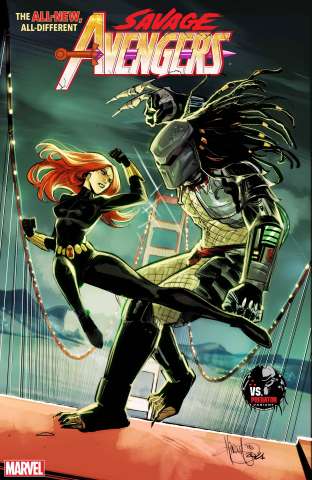 Savage Avengers #3 (Andolfo Predator Cover)