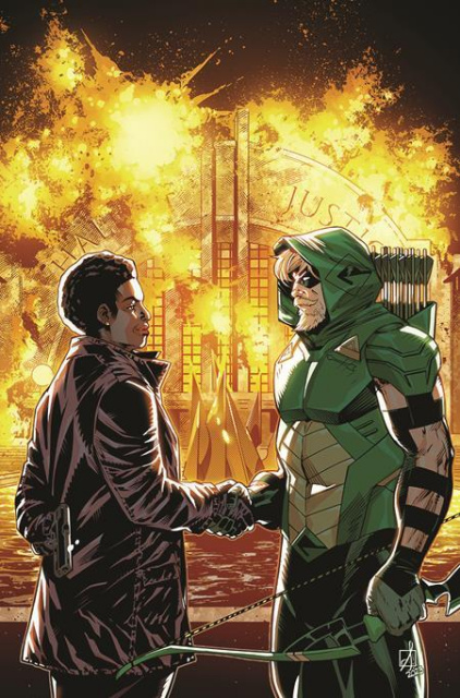 Green Arrow #9 (Sean Izaakse Cover)