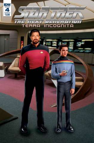 Star Trek: The Next Generation - Terra Incognita #4 (Photo Cover)