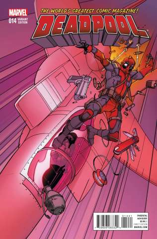 Deadpool #14 (Civil War Reenactment Cover)