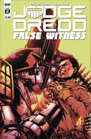 Judge Dredd: False Witness #2 (Zama Cover)