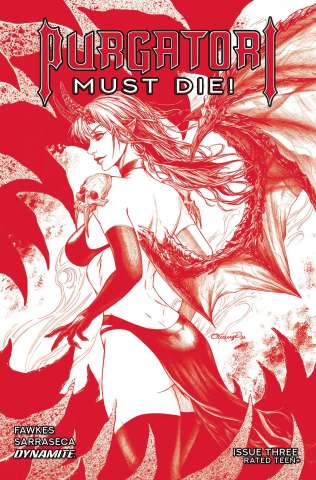 Purgatori Must Die! #3 (10 Copy Turner Red Line Cover)