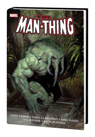 The Man-Thing (Omnibus Olivetti Cover)