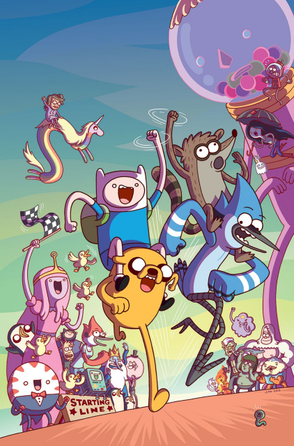 Adventure Time: Regular Show #2 (10 Copy Jason Ho Cover)