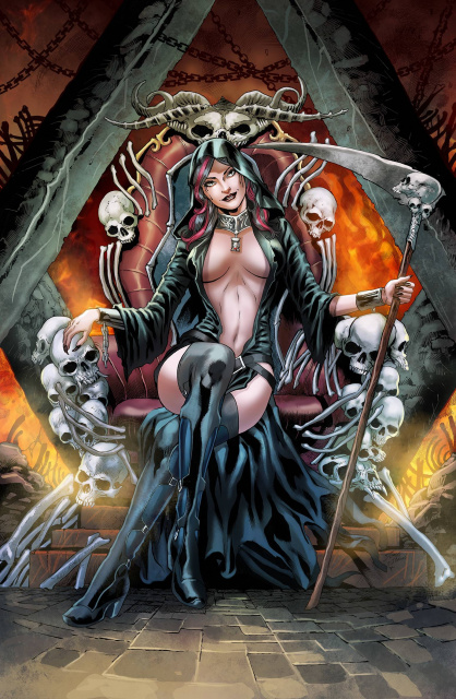 Tales of Terror Annual: Goddess of Death (Vitorino Cover)