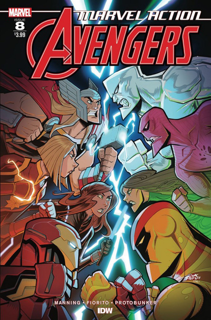 Marvel Action: Avengers #8 (Sommariva Cover)