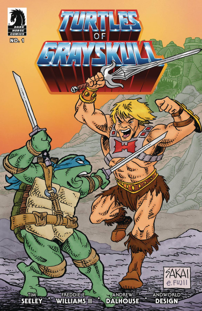 Masters of the Universe / Teenage Mutant Ninja Turtles: Turtles of Grayskull #1 (Sakai Cover)