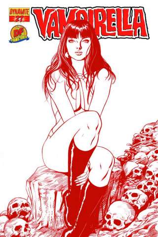 Vampirella #27 (Risque Red Cover)