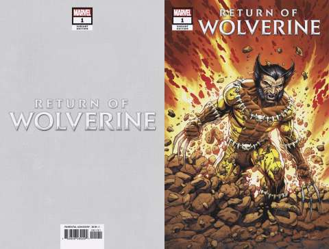 Return of Wolverine #1 (McNiven Fang Costume Cover)