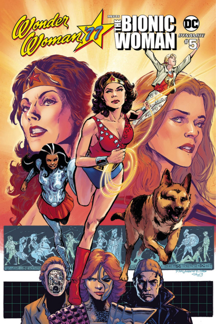 Wonder Woman '77 Meets The Bionic Woman #5 (Jimenez Cover)