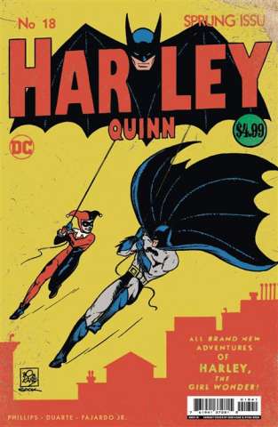 Harley Quinn #18 (Ryan Sook Homage Card Stock Cover)