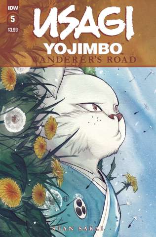 Usagi Yojimbo: Wanderer's Road #5 (Peach Momoko Cover)