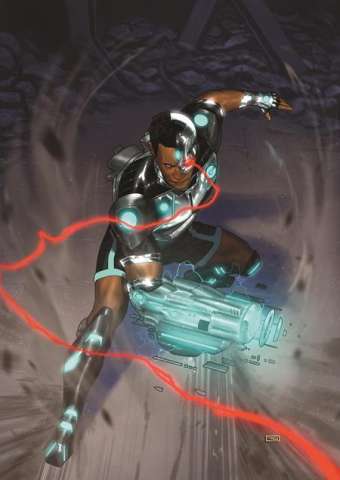 Cyborg #4 (Taurin Clarke Card Stock Cover)