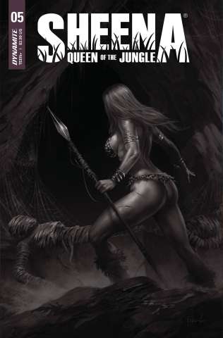 Sheena: Queen of the Jungle #5 (25 Copy Parrillo B&W Cover)