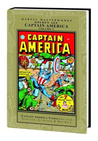 Golden Age Captain America Vol. 5 (Marvel Masterworks)