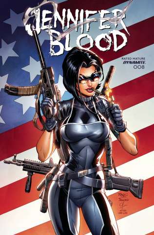 Jennifer Blood #8 (Lee Homage Cover)