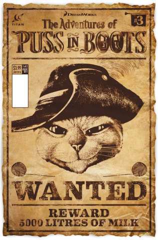 The Adventures of Puss in Boots #3 (Cover B)
