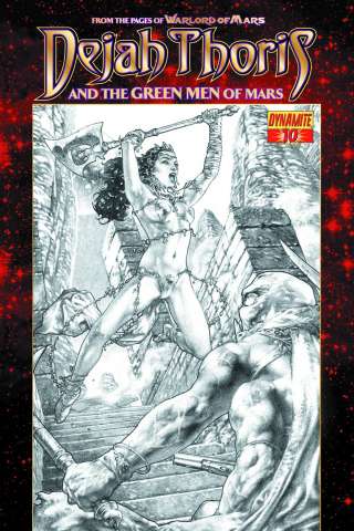 Dejah Thoris & The Green Men of Mars #10 (Anacleto Subscriber Cover)