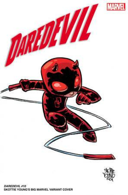 Daredevil #10 (Skottie Young Big Marvels Cover)