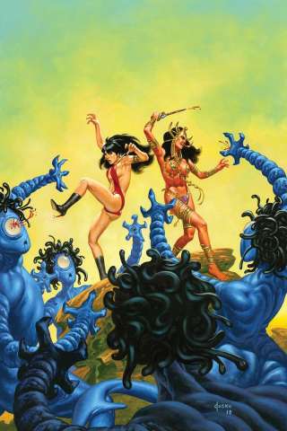Vampirella / Dejah Thoris #2 (10 Copy Jusko Virgin Cover)