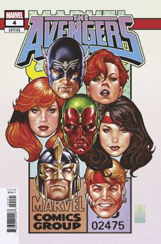 Avengers #4 (Mark Brooks Corner Box Cover)