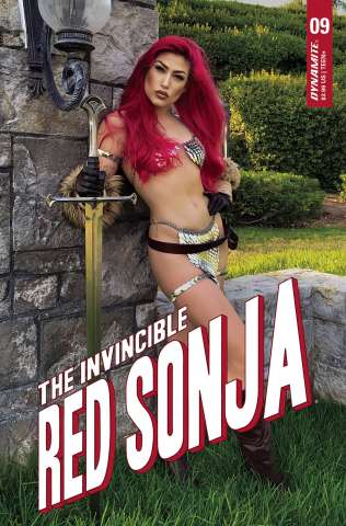 The Invincible Red Sonja #9 (Cosplay Cover)