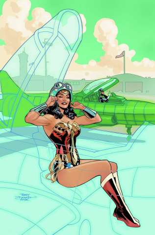 Wonder Woman #44 (Green Lantern 75th Anniversary Cover)