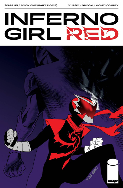 Inferno Girl Red: Book One #2 (Durso & Monti Cover)