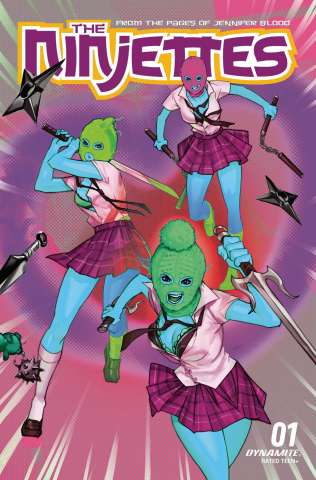 The Ninjettes #1 (Leirix Ultraviolet Cover)
