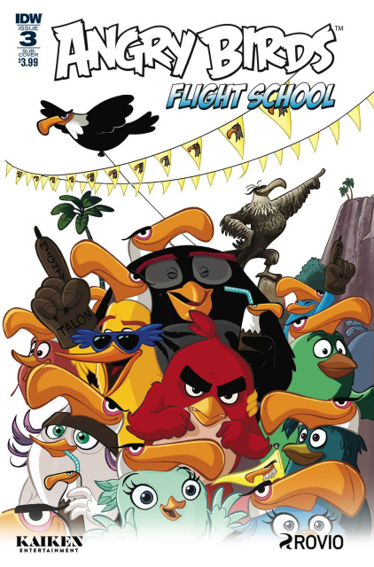Angry Birds: Flight School #3 (Subscription Cover)