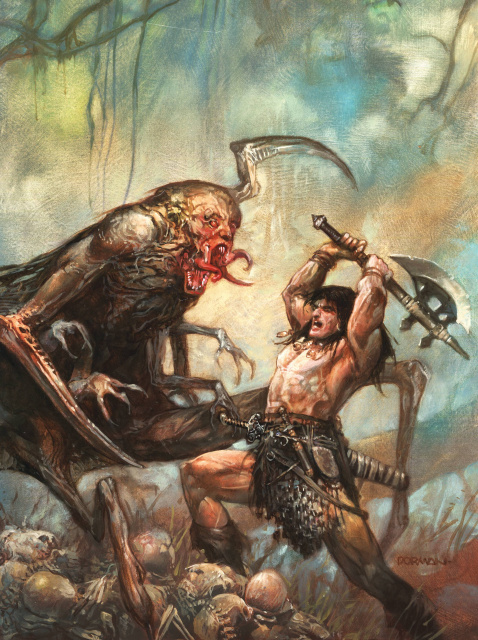 The Savage Sword of Conan #2 (Dorman Virgin Cover)