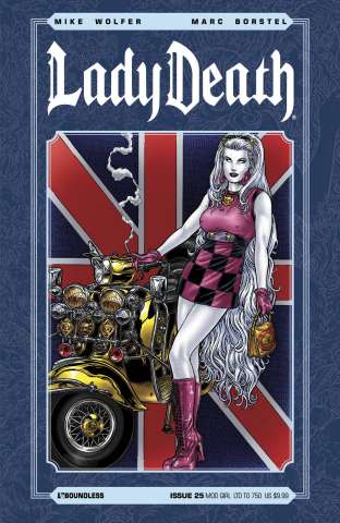 Lady Death #25 (Mod Girl Cover)