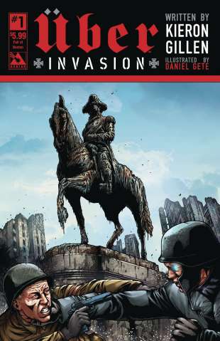 Über: Invasion #1 (Fall of Boston Cover)